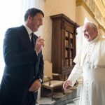Pope Francis meets Renzi